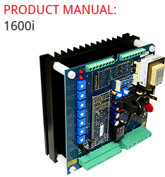 1600i DC Drives Product Manual by Sprint Electric